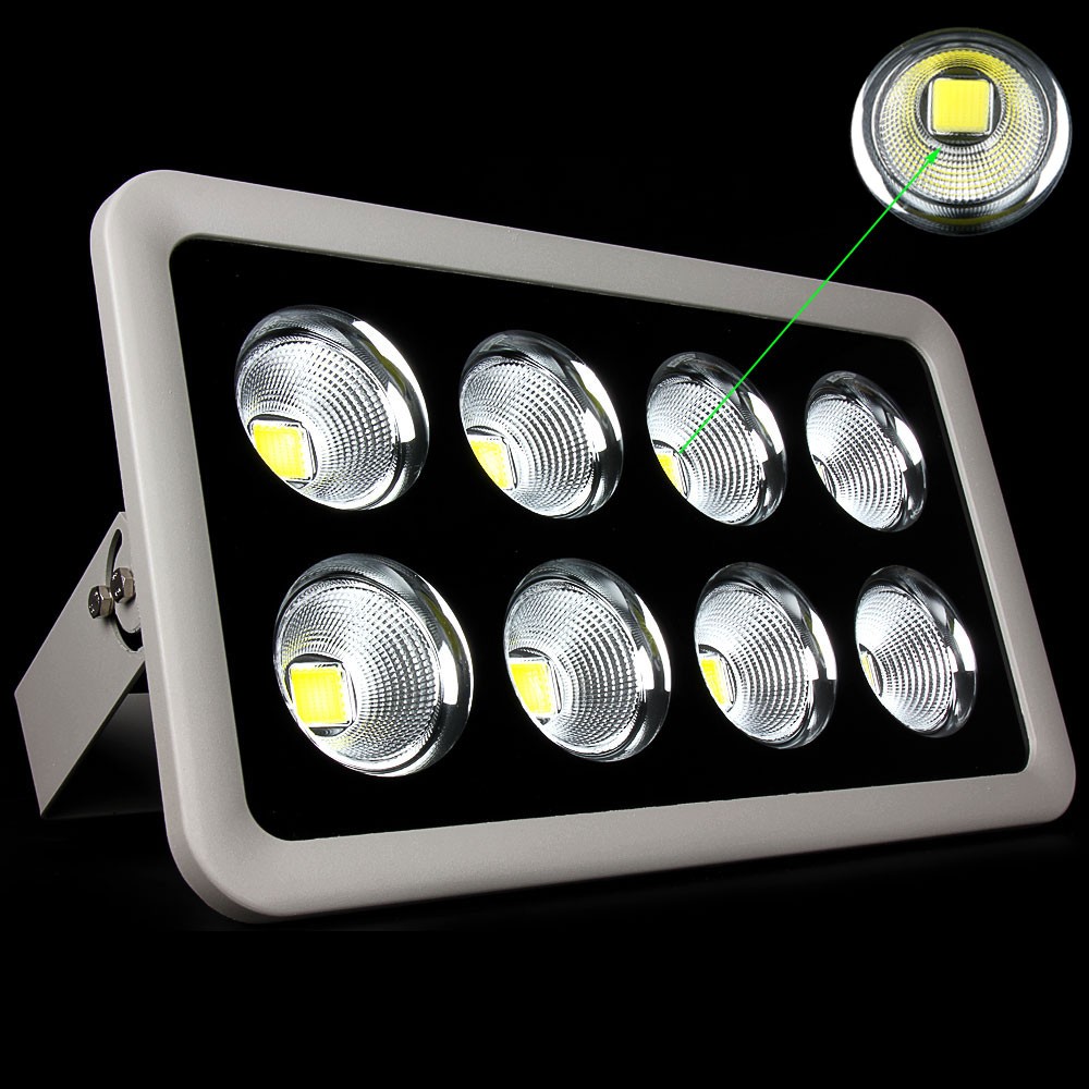 1pcs Led Reflector 400W LED Floodlight COB Led Spotlights Waterproof IP65 Warm/Cold White AC85-265V