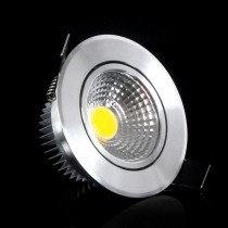 10pcs/lot Free shipping COB Led spotlight 3W 6W LED Downlight Ceiling lamp recessed Cold/Warm white Dimmable/Non-dimmabel