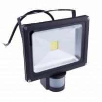 1pcs Led Flood Light Motion Sensor PIR 10W 20W 30W 50W Outdoor Floodlight IP65 Waterproof AC85-265V Refletor Led Street Lamp