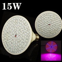 10pcs 15W SMD126 Led grow light E27 grow box Led growing light for Flowering plant and Hydroponics System 90Red:36Blue