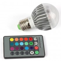 10pcs High Power 9W 15W RGB Led Lamp E27 Led Bulb Light Bombillas Led Lighting AC85-265V Lampadas