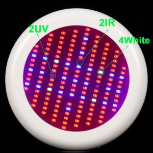 1pcs Led Lights Growing Plants 150W SMD5730 Red Blue UV IR White for Plant Grow Tent Grow Box Full Spectrum UFO