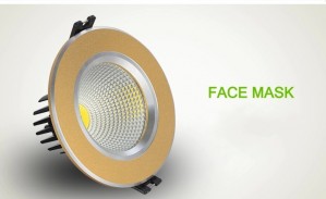 5X COB 3w 5w 7w 9w 12w 15w downlight Cool/Warm white AC85-265V Led recessed ceiling lamps Non-dimmable