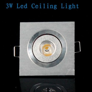 1X Led Ceiling Downlight 3w Warm/Cold/Pure White Spot Light Lighting Super Bright Recessed Spotlights